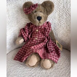 Vintage 1994 Boyds Beads Lisa T Bearinger 16” Plush The Archive Collection